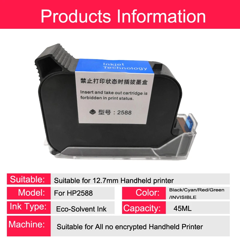 Handheld Inkjet Printer|Ink Cartridges 