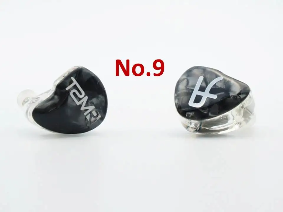TANSIO MIRAI TSMR-5 5BA Ноулз драйвер 3 Переключатель настройки 2Pin 0,78 мм HiFi наушники-вкладыши IEMs - Цвет: No. 9 Black