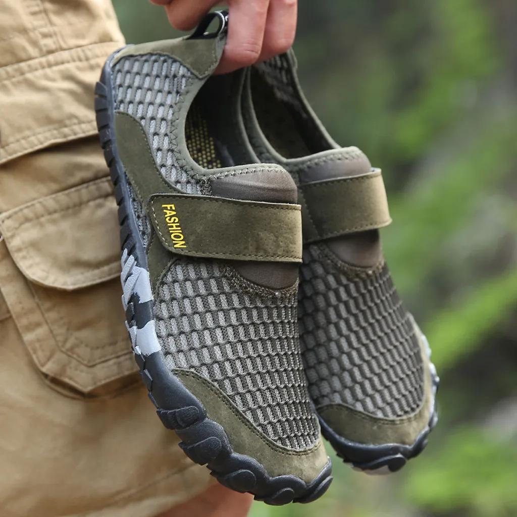 SAGACE уличная легкая дышащая противоскользящая обувь для прогулок по тепу, для прогулок, для речных прогулок, быстросохнущая обувь для мужчин и женщин, одноцветная