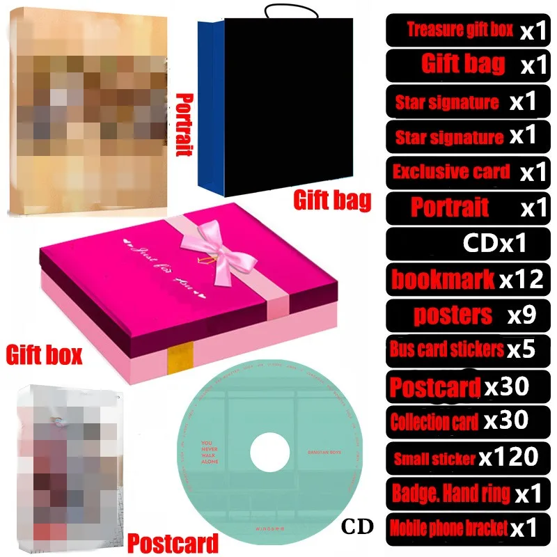 

kpop bangtan boys Poster/ Postcard/Portrait/bookmark/CD/posters/Signature photo/Sticker/Support Gift Collection