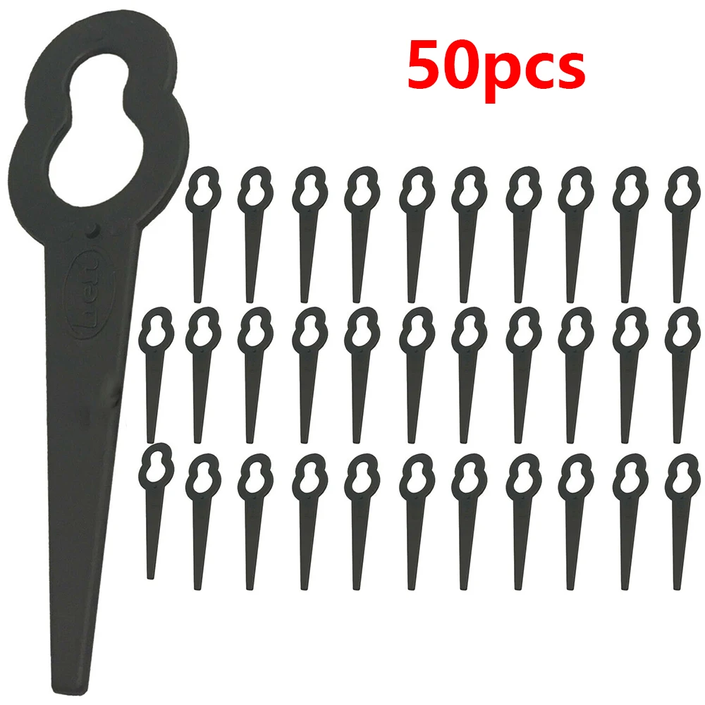 20/50 шт. пластиковые лезвия для газонокосилки|Детали инструментов| |