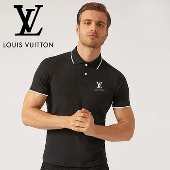 

ZO86 LOUIS VUITTON- LV- Fashion Luxury Brand Short Sleeve T-shirt Tops Men's Clothes Women's Clothes Various Color Options