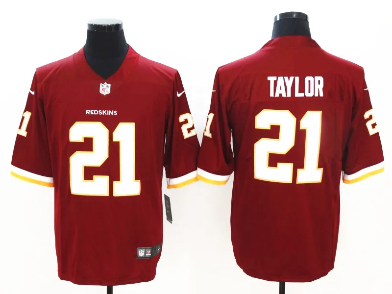 AS PICTURE Сшитые мужские рубашки из джерси с принтом "waper Sean Taylor Ryan Kerrigan Josh Norman Derrius Guice" - Цвет: AS PICTURE