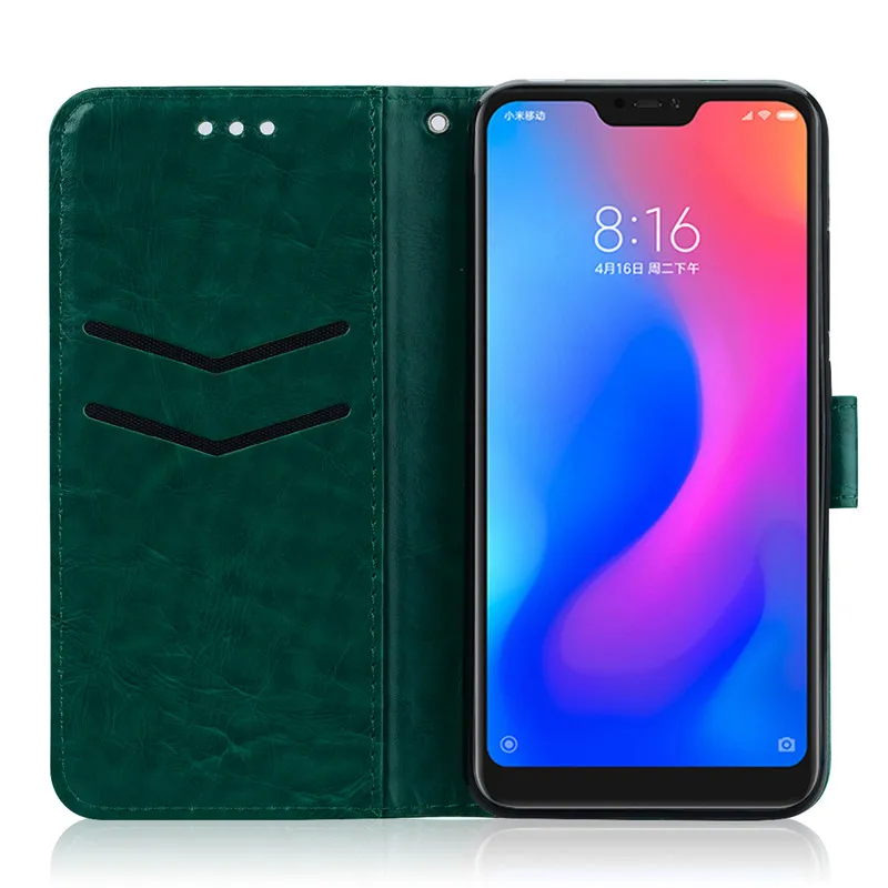 Xiaomi mi A2 Lite чехол TPU Защитный чехол Чехол-портмоне с откидной крышкой чехол для Xiaomi mi A2 флип чехол для Xiaomi mi A2 lite Red mi 6 Pro кожаный чехол