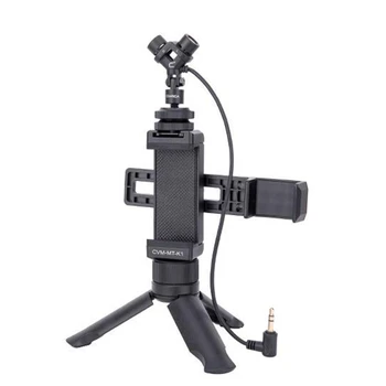 

Comica CVM-MT-K1 Video Kit with Stereo Video Microphone, Tripod Mount, Handheld Phone Holder for DJI Osmo Pocket(TRS 3.5mm Jack)