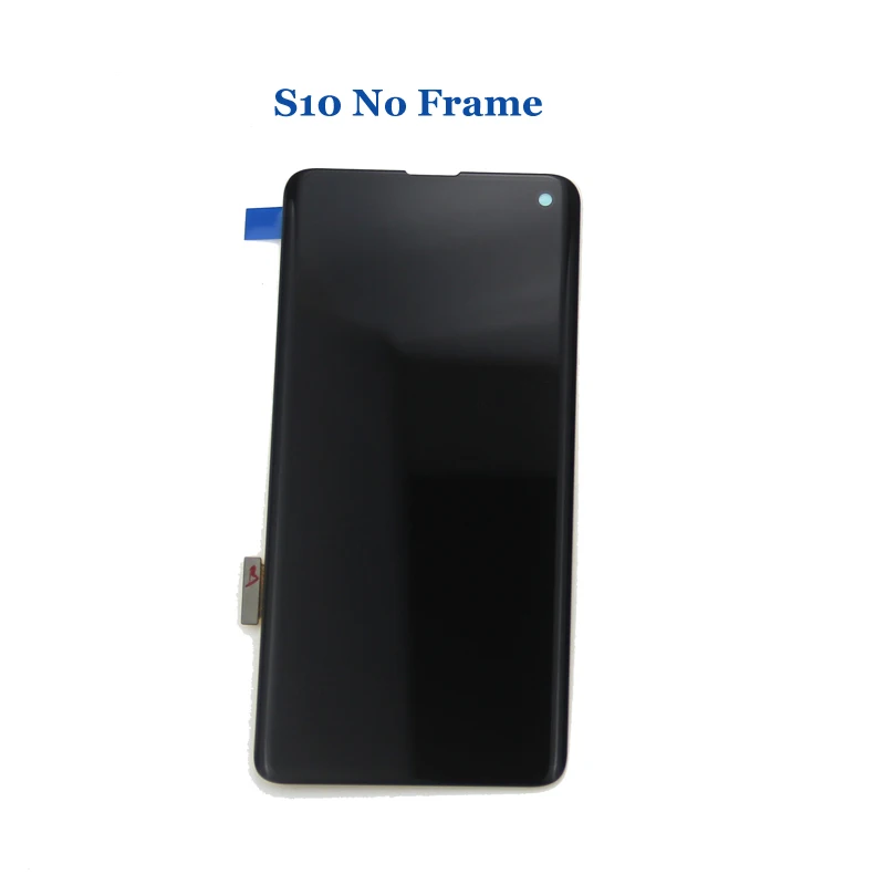 S10 No Frame S10 ЖК дисплей для SAMSUNG Galaxy S10 G973F/DS G973U G973 SM-G973 дисплей сенсорный экран дигитайзер Замена - Цвет: S10 No Frame