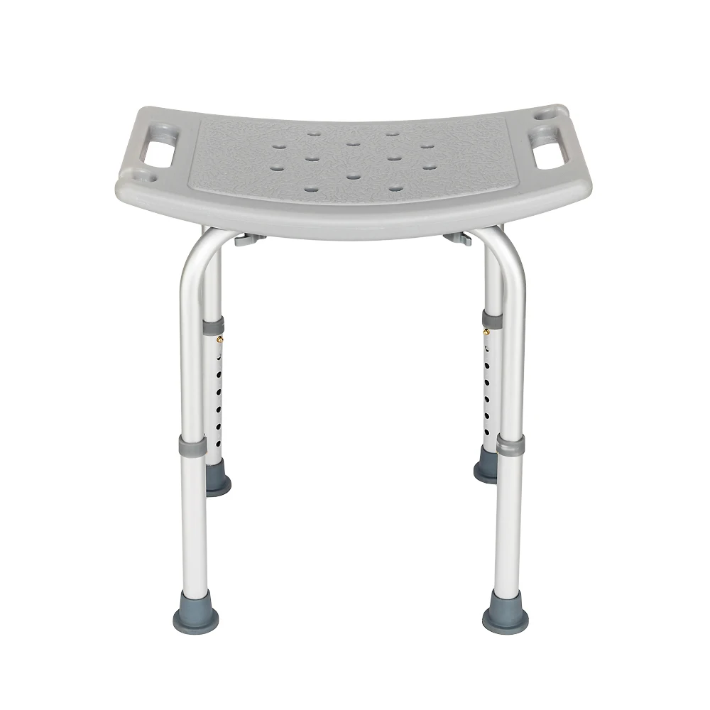 

Aluminium Alloy Elderly Bath Chair without Back of a Chair Gray Elderly Bath Chair without Back of a Chair