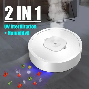

Mini UV Sterilization Humidify Sterilization Humidifiers Mute Ultrasound Capacity Sterilization Humidifier Air Diffuser Purifie
