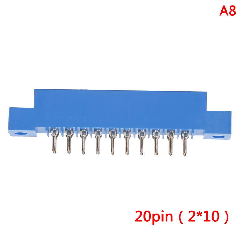 ZLinKJ 1 шт. 805 серия 3,96 мм шаг PCB слот припой карты край разъем 8-72 Pin Горячая Распродажа - Цвет: A8