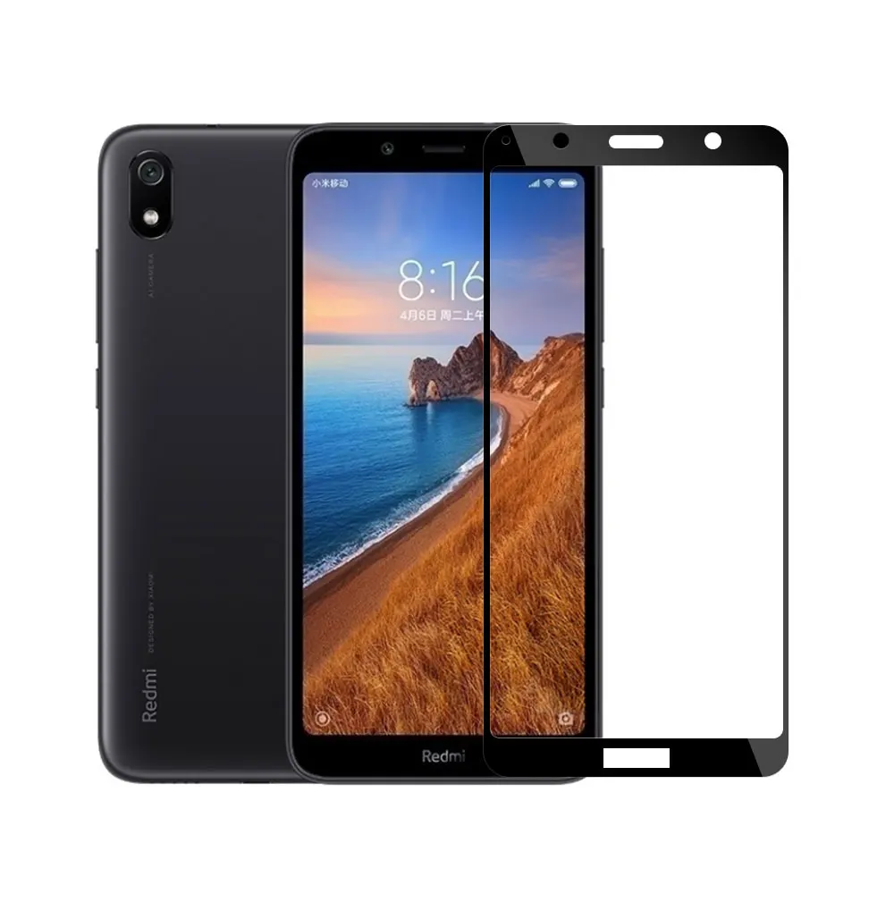 2 шт Защитное стекло для Xiaomi Redmi 7A, закаленное стекло, полное покрытие, Защита экрана для Redmi 7A 7 A, Защитная пленка для экрана