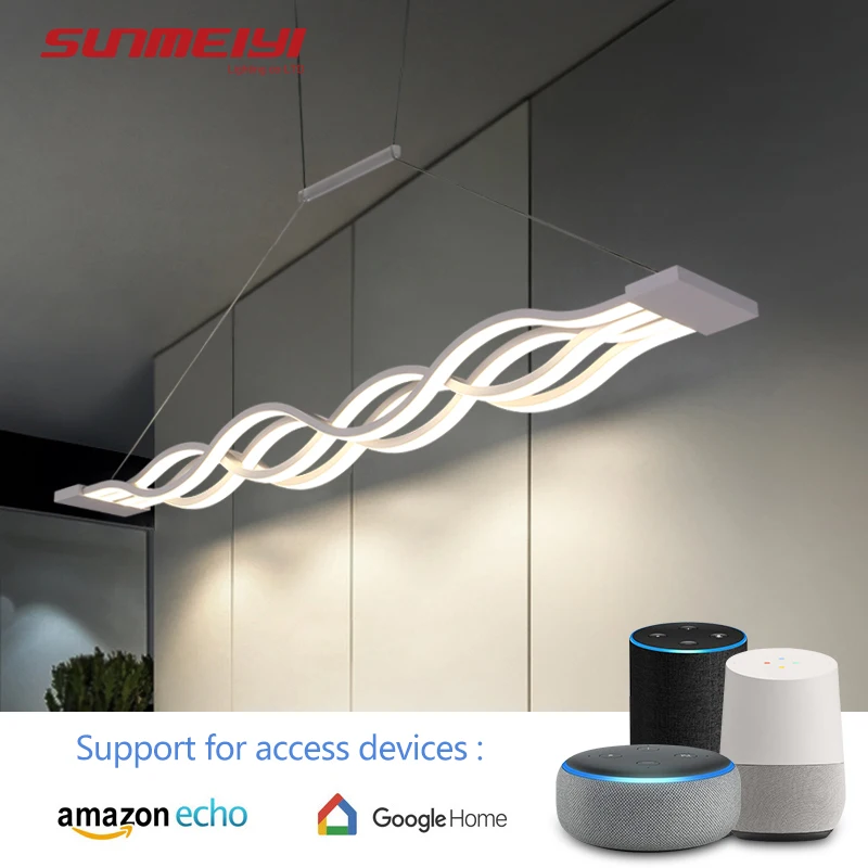 Креативный современный Led подвесной светильник s для столовой кухни гостиной