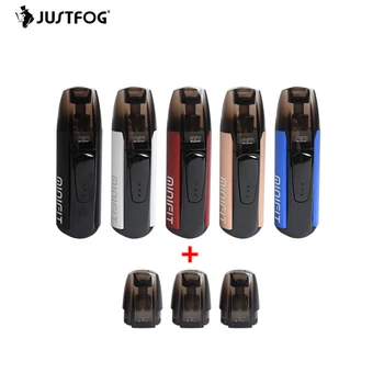 

Original Justfog minifit Starter Kit built-in 370mah mini Pod System Vape Pen Kit with 1.5ml Capacity compact pod vaping device