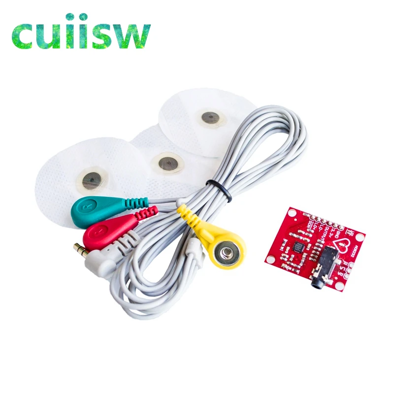 

Ecg module AD8232 ecg measurement pulse heart ecg monitoring sensor module kit