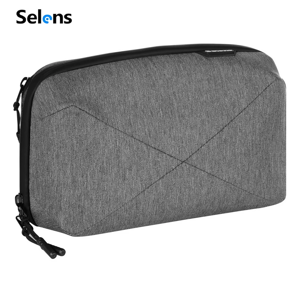 케리어케이스 Selens 디지털 스토리지 가방 USB 케이블 방수 주최자 파우치 충전기 이어폰 여행 키트 케이스 사진 가제트