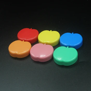 

Freight free NdFeB iron boron strong magnet,rare earth strong magnetism blackboard magnetic clasp,colorful apple shape 20pcs