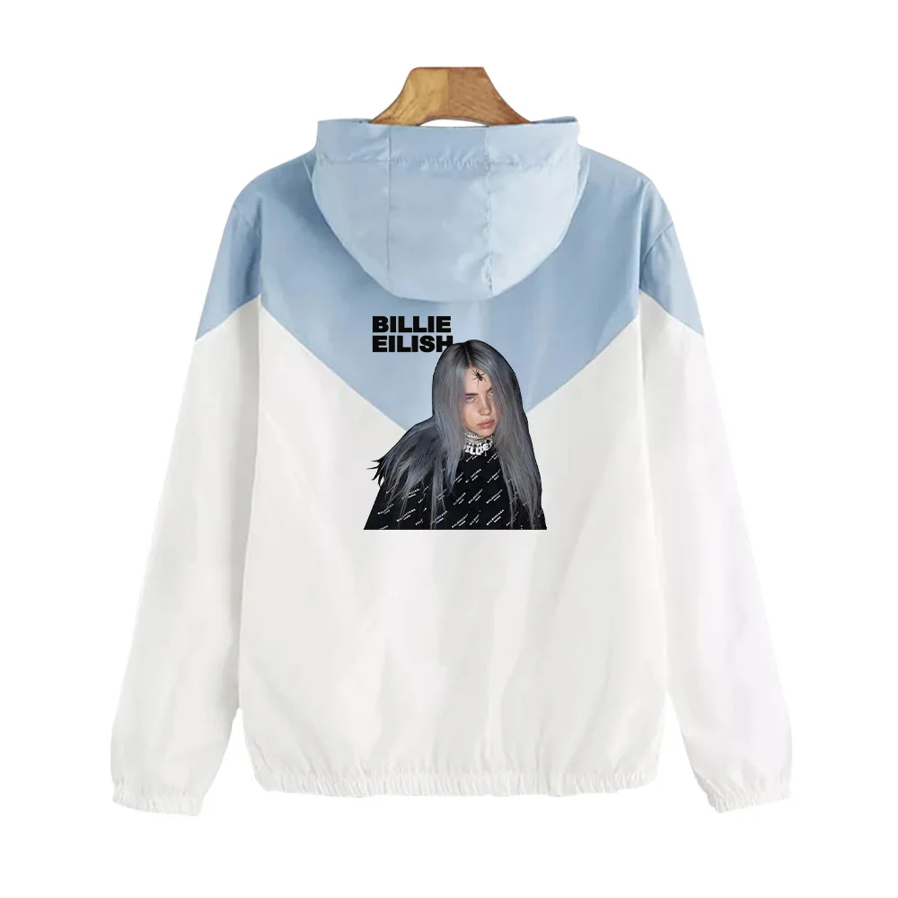 Рубашка Billie Eilish, толстовка с капюшоном, куртка, женские модные толстовки, ветровка, пальто, одежда, Elish, английский стиль, 4xl, новинка, толстовка с капюшоном, толстовка для девочек