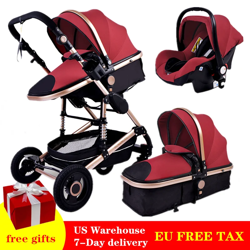 multifunctional 3 in 1 baby stroller