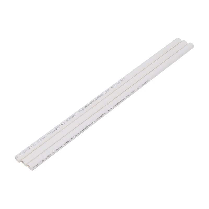 

TOP!- 20mm Outer Diameter PVC Electrical Conduit Pipes 600mm Long 3 Pcs