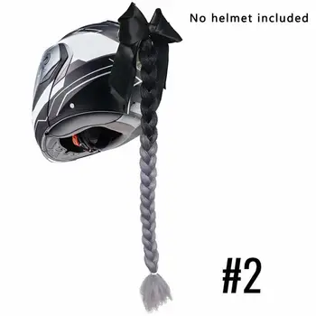 

Hand-Woven Helmet Braids Chemical Fiber Braids Dirty Braids Fashion Color-Changing Locomotive Thick Braids