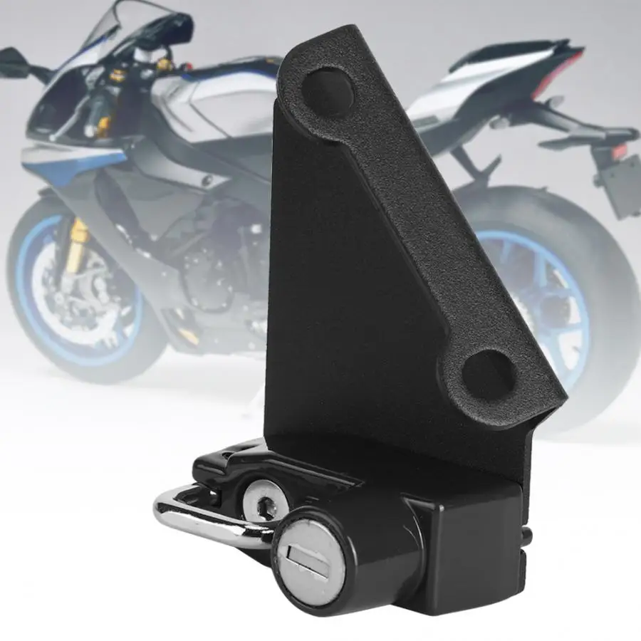 Мотоциклетный Противоугонный Шлем Замок левая сторона подходит для Yamaha YZF R1M/R1S/R6 стандарт высокая прочность прочный анти-ржавчина