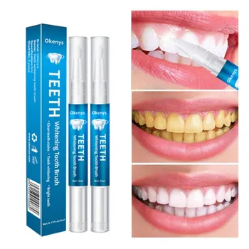 

Teeth Whitening Pen Liquid Cleaning Dental Plaque Brighten Remove Yellow Teeth Cigarette Stain Bad Breath Oral Hygiene Products