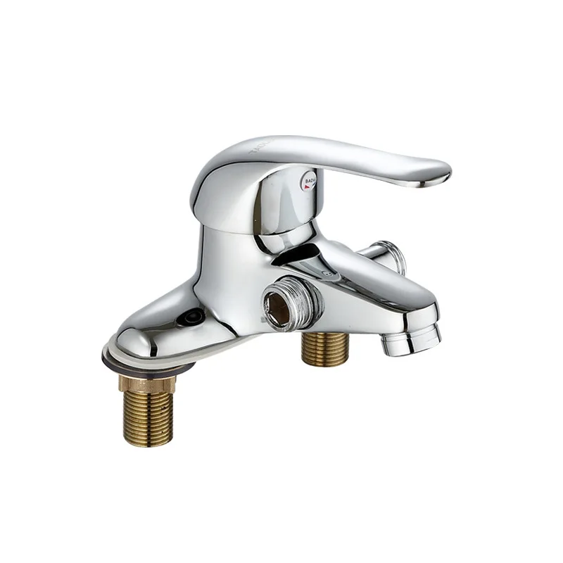 

Tao guo Basin Faucet with Shower Faucet Water Extractor Duplex Diplopore Wash Basin Hot And Cold Water Dual-Use Water Bowl Head