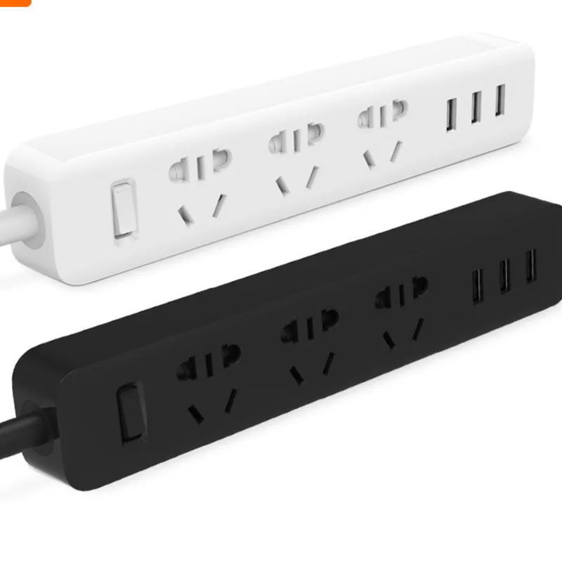 Оригинальный Xiaomi Power Strip mi умный дом Электроника Зарядка 3 USB 2 0 Интерфейс