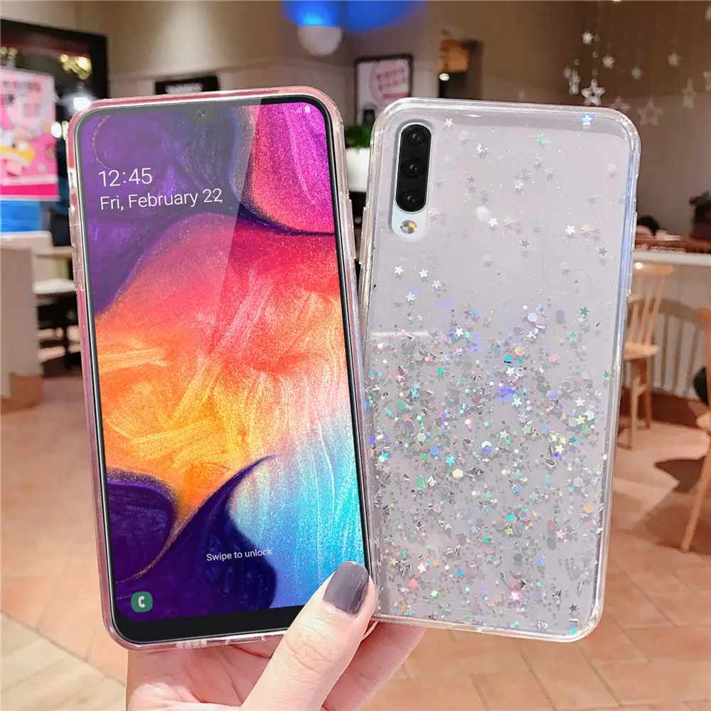 Чехол с блестками LAPOPNUT для Samsung Galaxy A71 A51 A9 2018 A8 A6 A7 J6 J4 Plus A10 A20 A20e A30 A40 A50 A70 чехол |