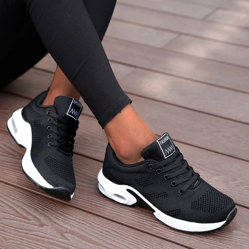 Summer Women Lightweight Sneakers Running Shoes Sports Shoes Breathable Running Gym Shoes Air Cushion Jogging Sneaker (4)