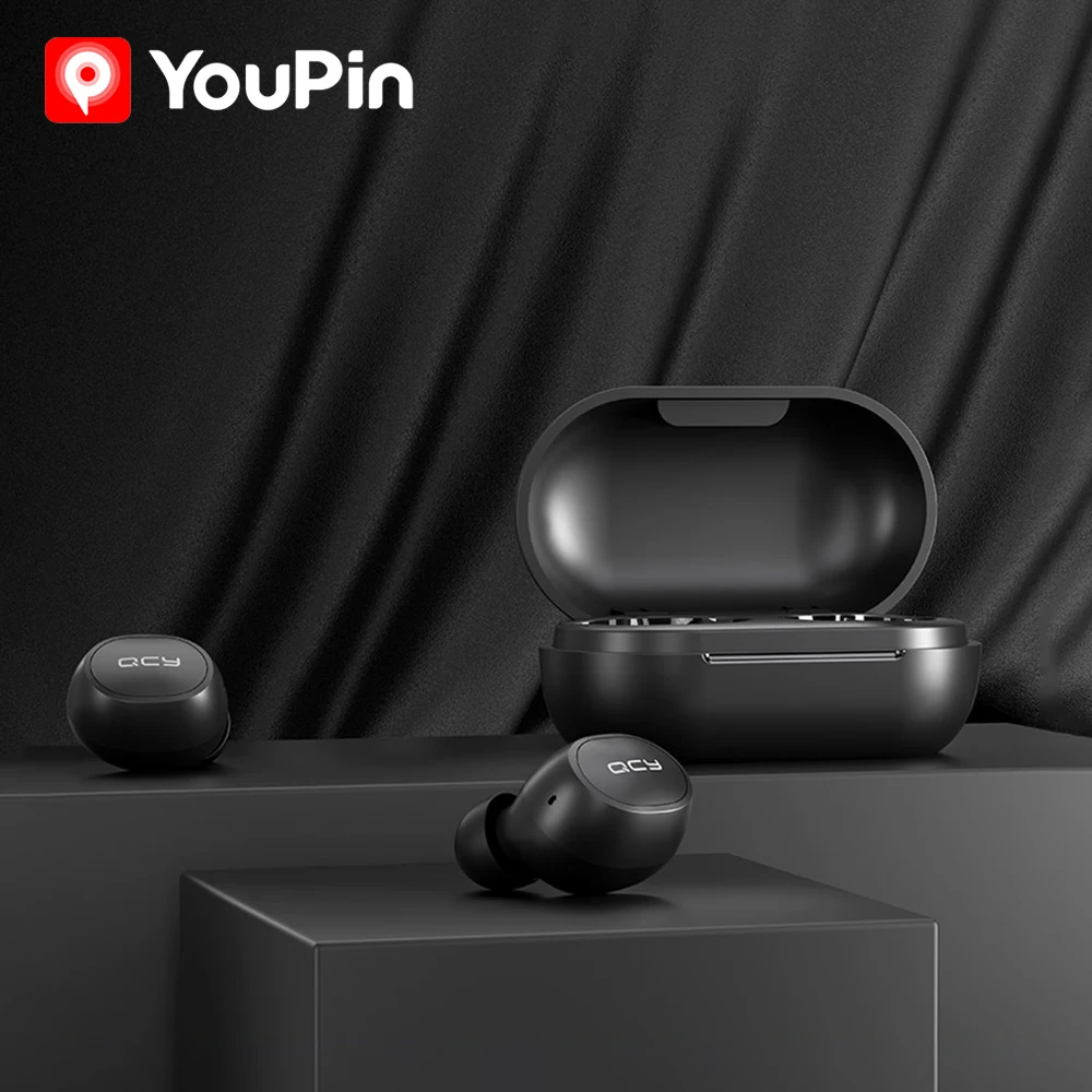 Последние QCY M10 YouPin TWS наушники беспроводные T4 Bluetooth 5 0 приложение ACC SBC IPX4