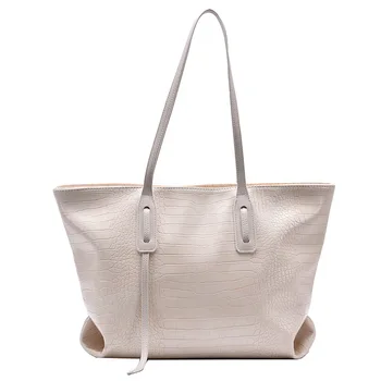 

Simple large capacity women's bag autumn / winter 2020 new fashion handbag texture shoulder bag Korean version messenger bag