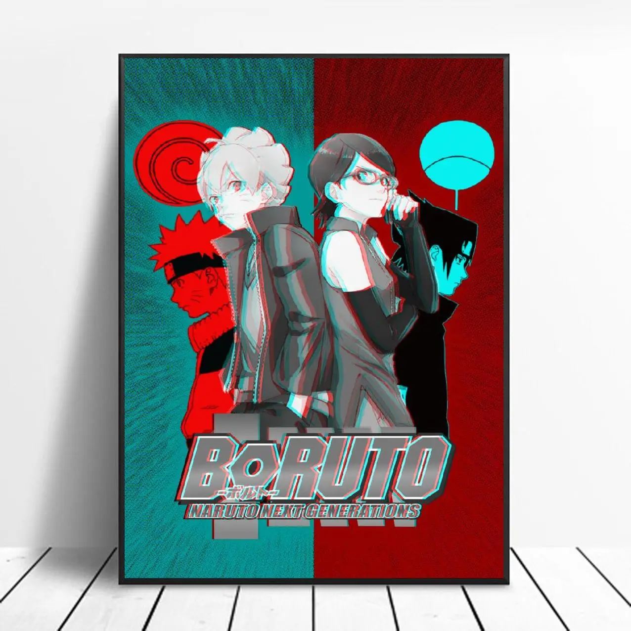 Boruto Холст Живопись Художественная печать плакат картина на стену современный