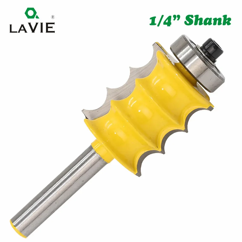 1/4柄 三珠饰刀修边机雕刻机锣刀线条刀