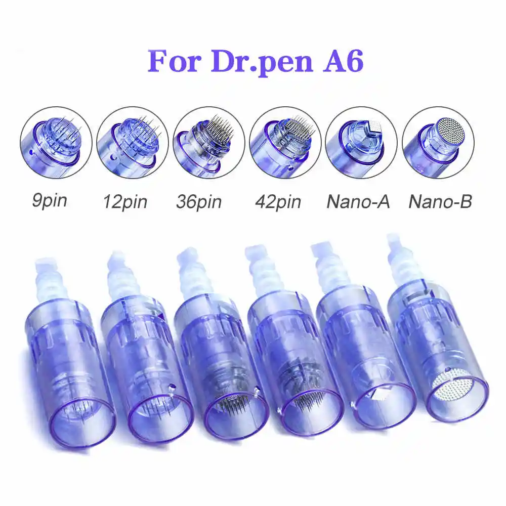 Новый одноразовый игольчатый картридж 5 шт. для Dr pen A6 Nano/9 pin/12 pin/36 pin/42 pin микро