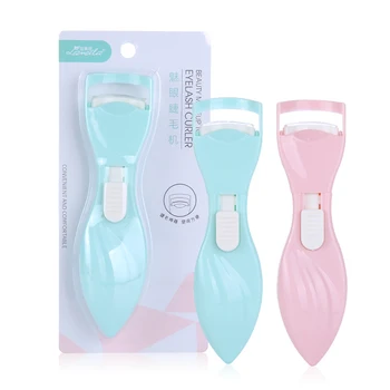 

1pc Eyelash Curler Manual Eyelash Tweezers Helper Eyelash Machine Eyelash Aid For Beginners Makeup Tool Random Color Hot Selling