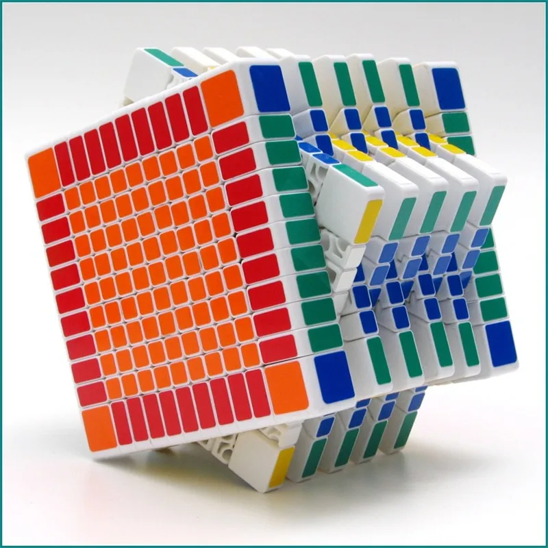 ShengShou 11x11x11 волшебный пазл 11 см Cubo Magico 11x11 скоростной кубик Черный Твист 11 слоев игры профессиональные развивающие игрушки