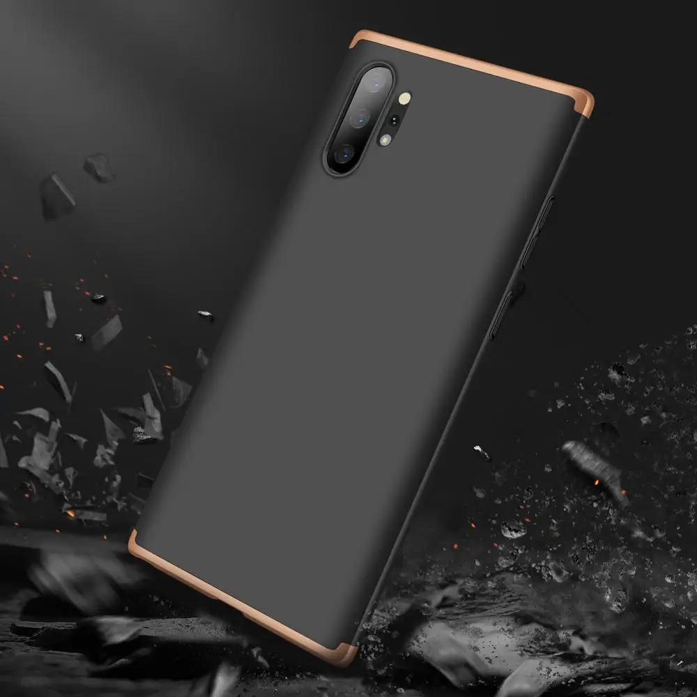 100 шт./лот 360 все включено щит PC модный пластиковый чехол для samsung galaxy Note 8 9 10 10 plus чехол для телефона