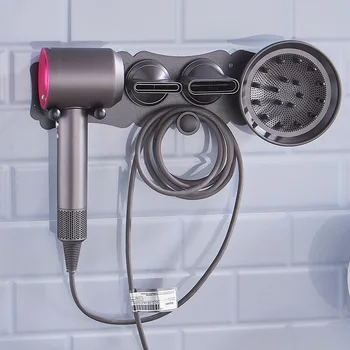 

Dai Sen Blow Frame Hanging Avoid Punch Toilet More Function Space Aluminum Electric Hair Dryer Bracket Shower Room Tube Frame