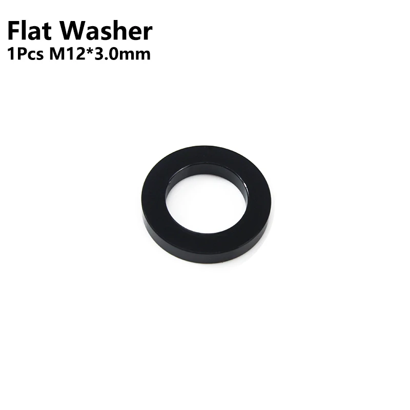 Bicycle Thru Axle Precision Washers - M12 Flat & Conical Collection