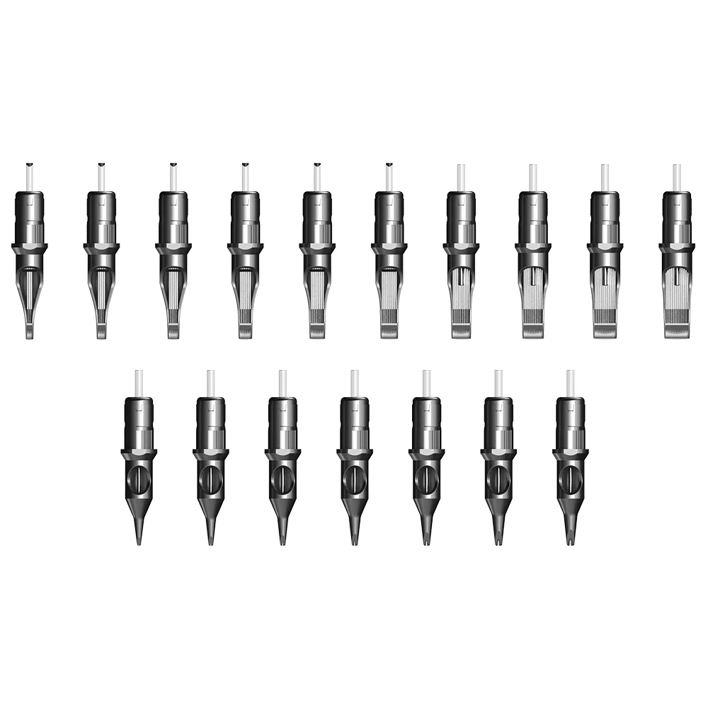 

20 Pcs RM φ0.35mm Tattoo Cartridge Needles Disposable Sterilized Safety Tattoo Needle Supply Permanent Makeup For Tattoo Artist