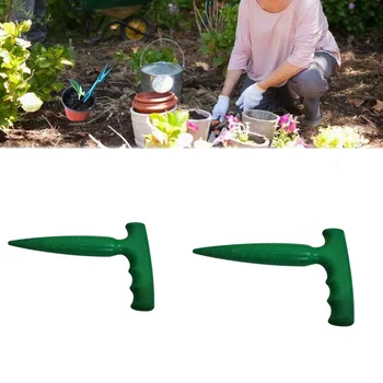 

2PCS Earth Puncher Sowing Tools Plant Migration Planting Nursery Machine Seedling Transplanter Perforator Gardening Supplies