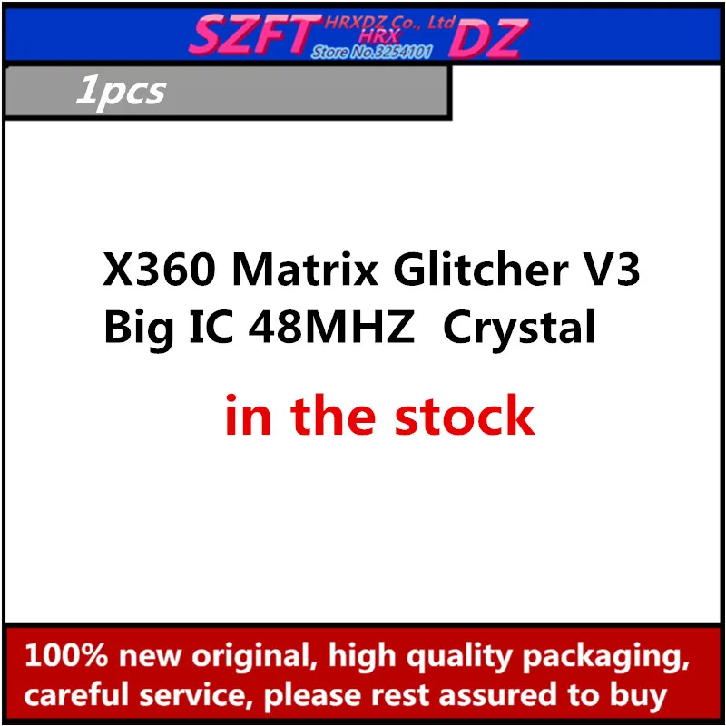 SZFTHRXDZ 1 шт. X360 Matrix Glitcher V3 Blue PCB Big IC 48 МГц кварцевый генератор (для просмотра