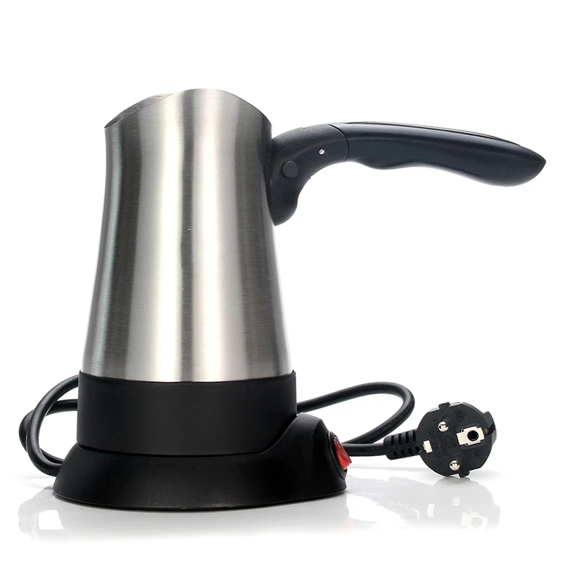 

Electric Turkish Coffee Maker - Stainless Steel Portable Coffee Pot - Handle Foldable-Eu Plug