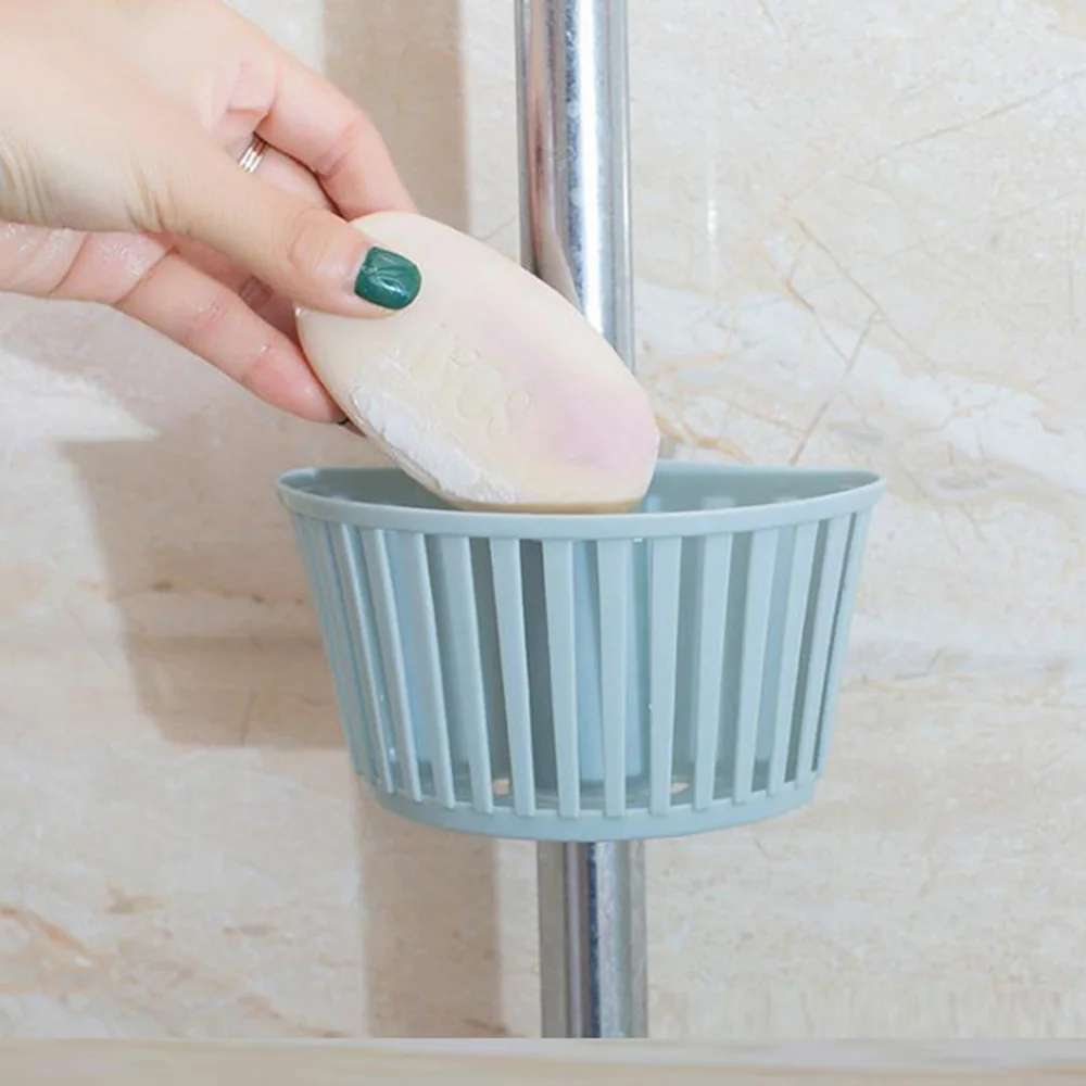 

Plastic Kitchen Sink Storage Basket Dish Sponge Soap Drain Shelf Rack Holder new