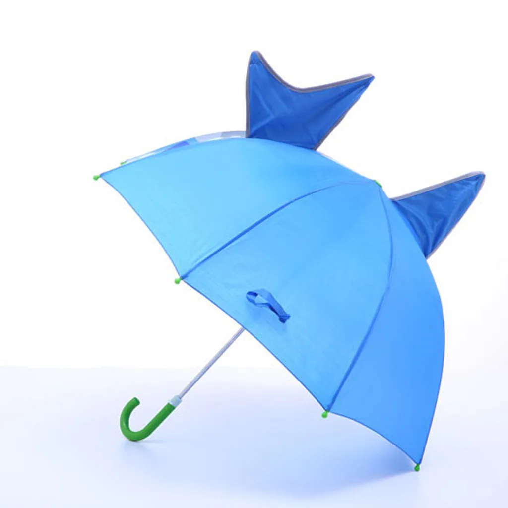 Детское покрывало зонтик для защиты от солнца от дождя УФ лучей 3D мультфильм открытый зонтик ветростойкий солнцезащитный ветронепроницаемый Зонт Зонтик