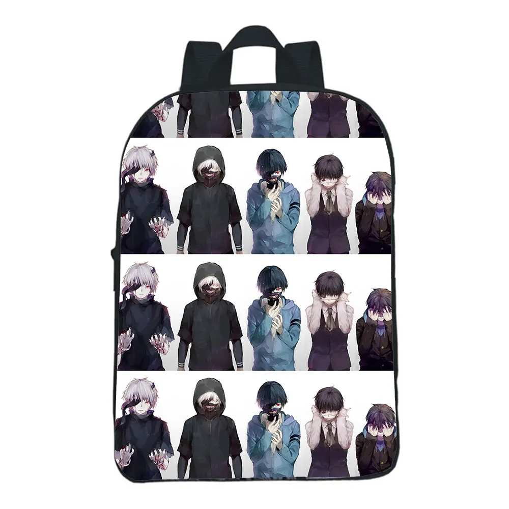Japanese Anime Tokyo Ghoul Backpacks Children Boys Girls School Bag Students Kids Cartoon Kindergarten Small Backpack Mochila