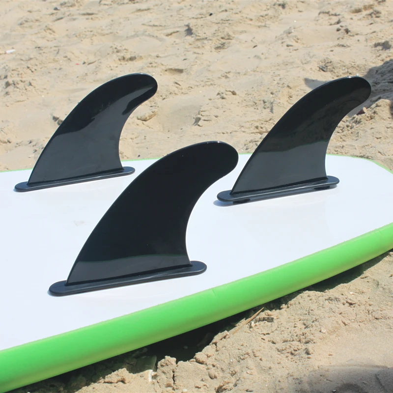 Surf FCS aleta blanda negro SUP Board Fins FCS para surfear Fins Tri Fin alta calidad