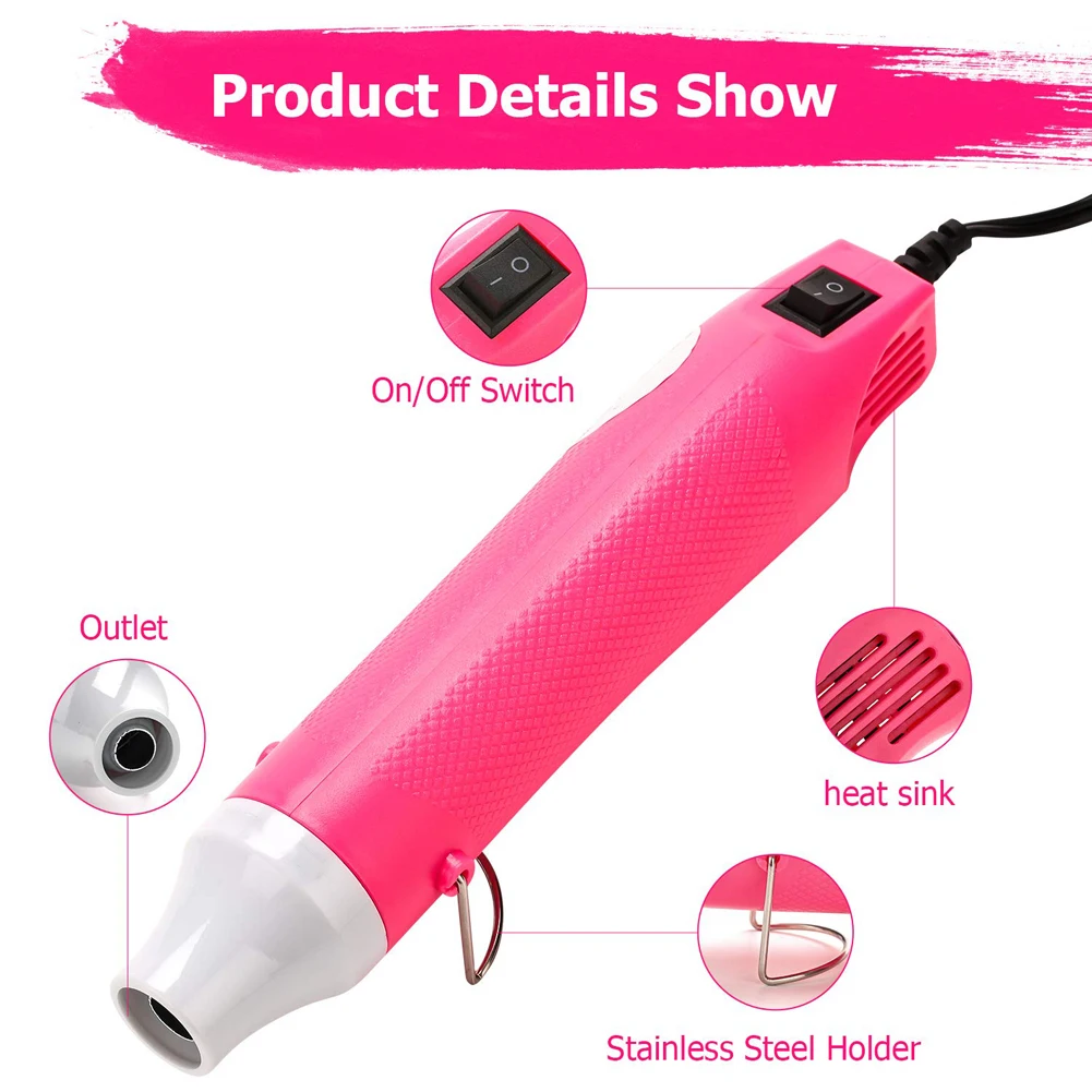

20pcs Bubble Buster Tool Making Epoxy Glitter Tumblers Bubble Remover Tool With Heat Gun Brushes Measuring Cup For Working