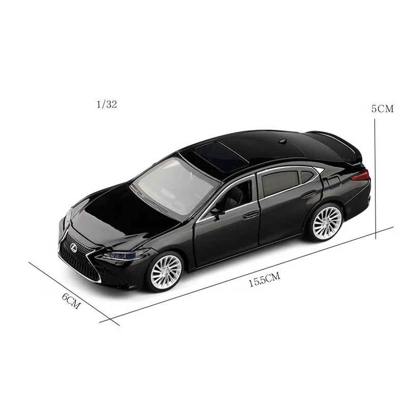Лидер продаж литые автомобили в масштабе 1:32 модель toyota lexus ES300h металлическая с