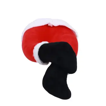 

Christmas Santa Claus Plush Legs Funny Stuffed Leg Wreath Christmas Tree Ornaments Xmass Window Door Decorations 2021